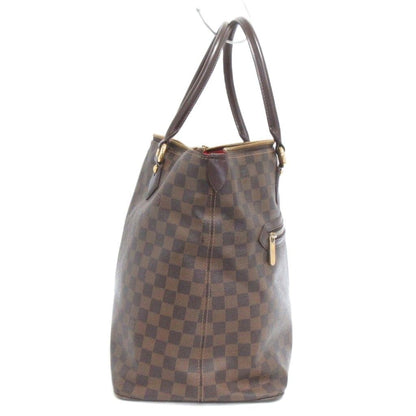 Louis Vuitton Damier Ebene Saleya GM Tote Shoulder Bag Brown — view 2
