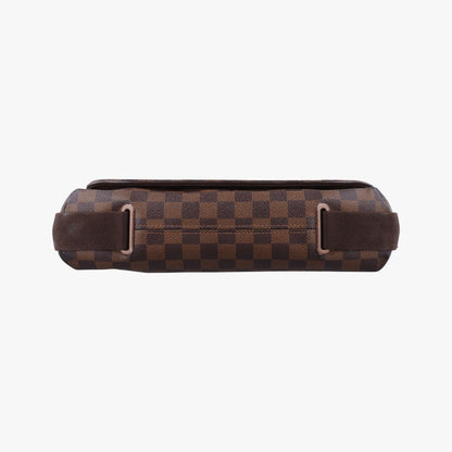 Louis Vuitton Brooklyn MM Ebene Damier Canvas Tote — view 3