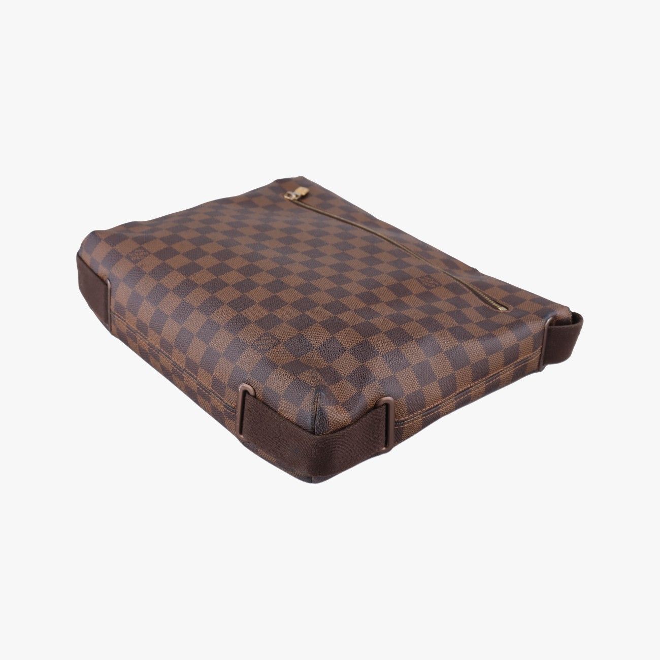 Louis Vuitton Brooklyn MM Ebene Damier Canvas Tote — view 6