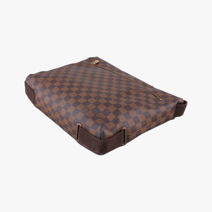 Louis Vuitton Brooklyn MM Ebene Damier Canvas Tote — view 6