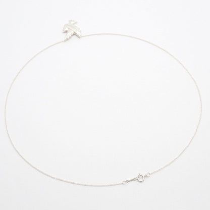 Tiffany & Co Dove Bird Motif Paloma Picasso Necklace 925 Sterling Silver — view 3