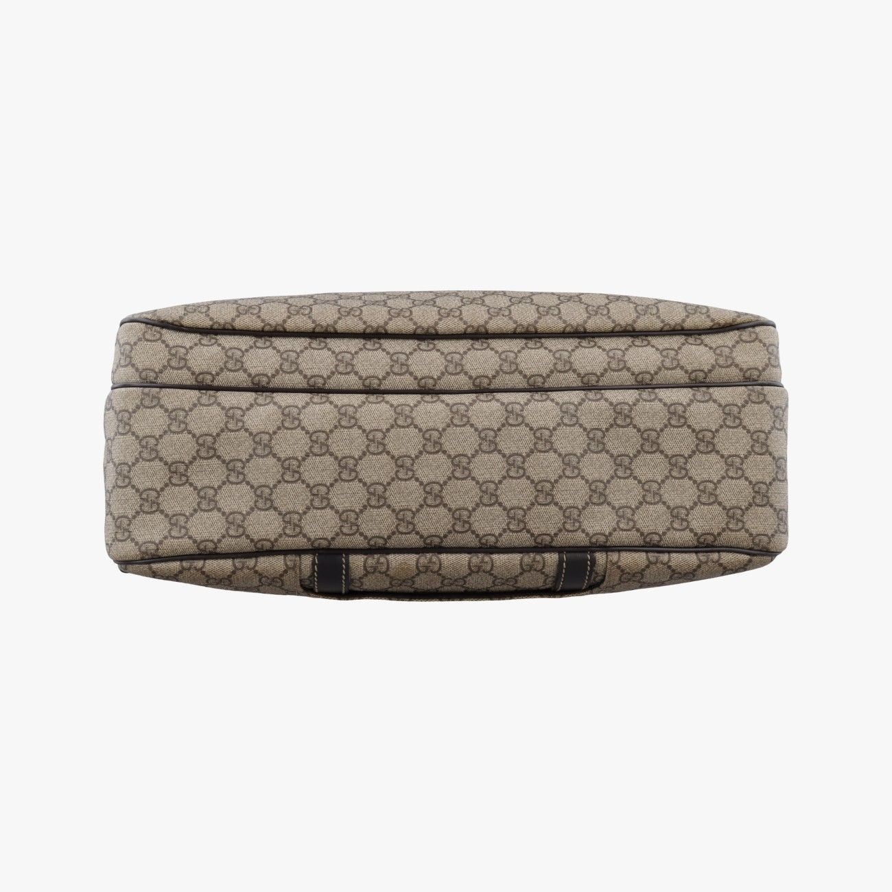 Gucci Business Brown Beige Canvas Tote — view 3