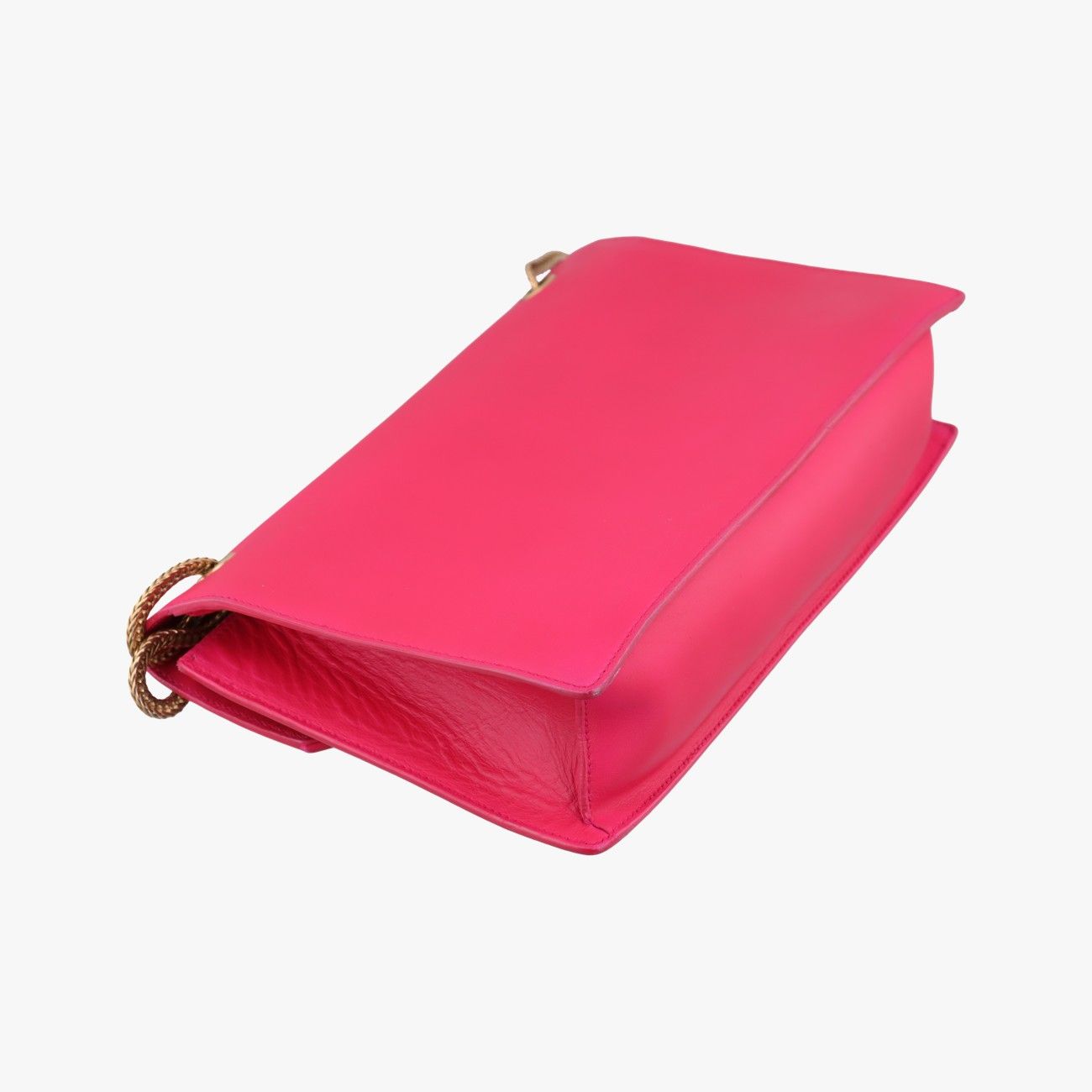 Saint Laurent Betty Rose Red Leather Messenger — view 7