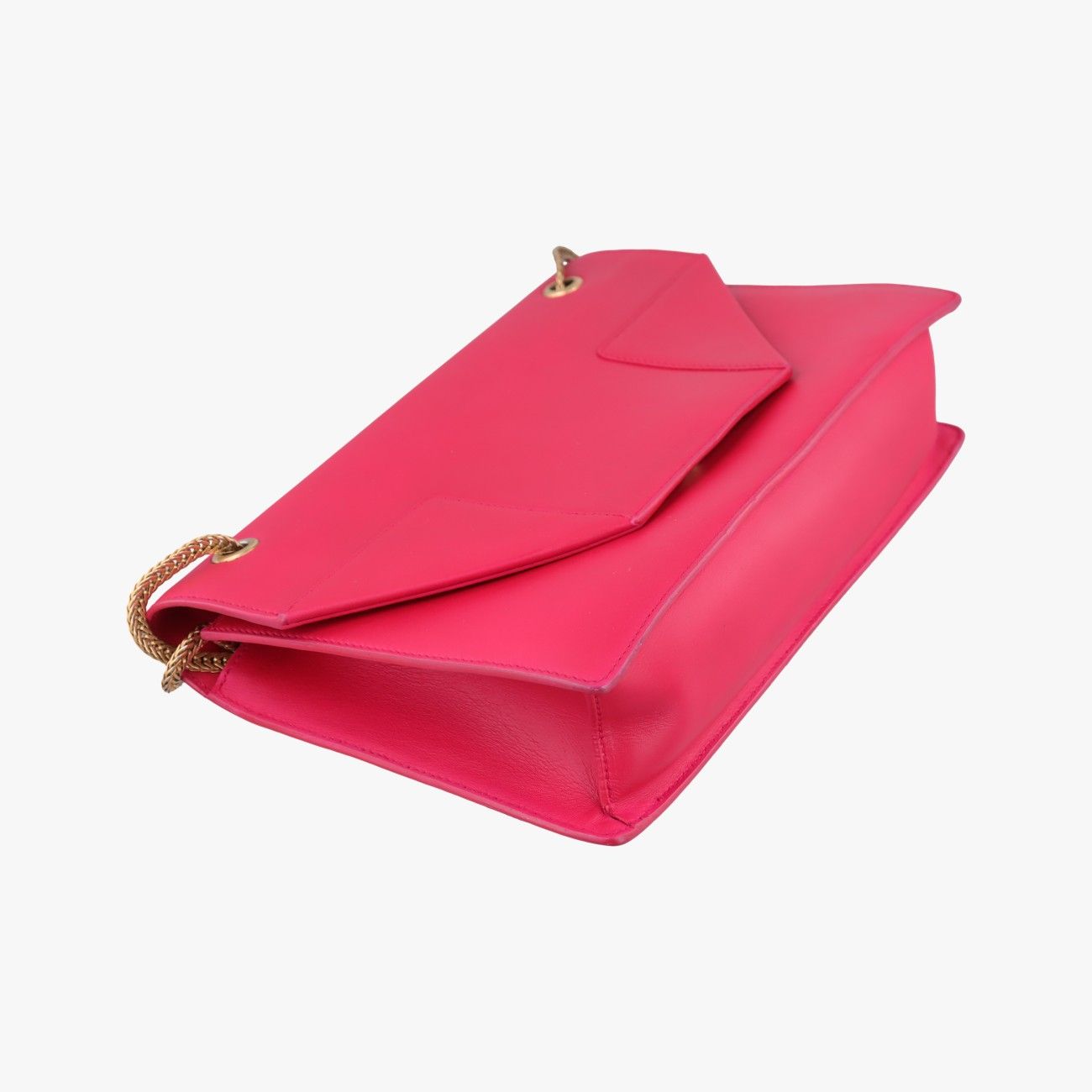 Saint Laurent Betty Rose Red Leather Messenger — view 5