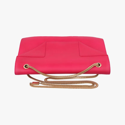 Saint Laurent Betty Rose Red Leather Messenger — view 8