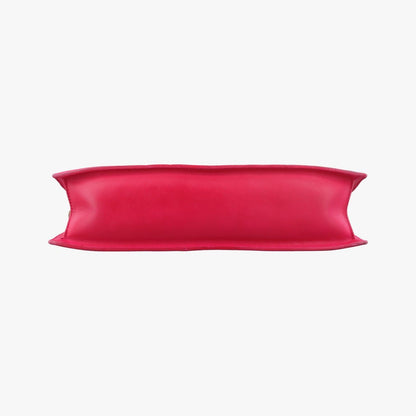 Saint Laurent Betty Rose Red Leather Messenger — view 3