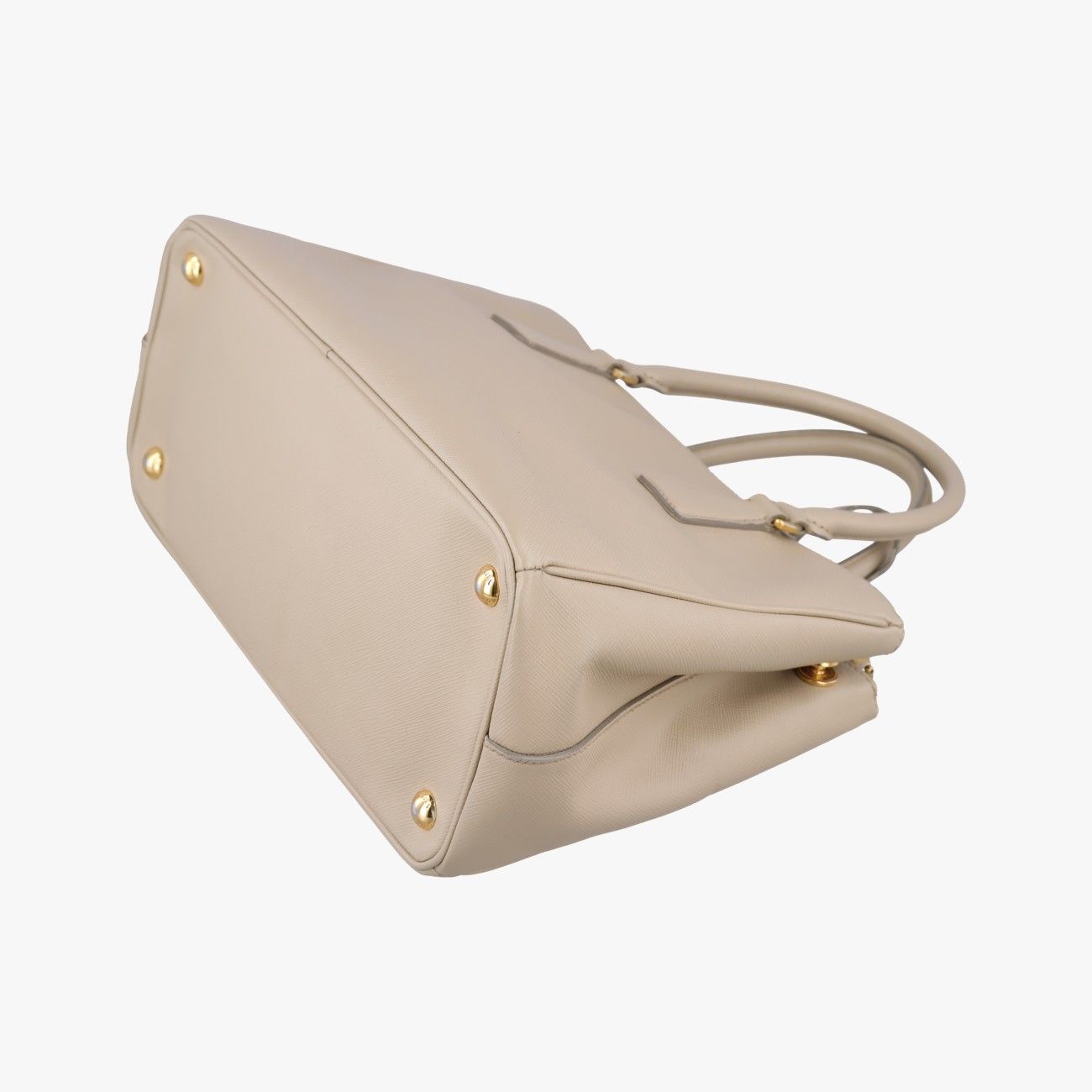 Prada Galleria Beige Saffiano Leather Messenger — view 6