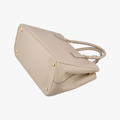 Prada Galleria Beige Saffiano Leather Messenger — view 6