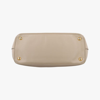 Prada Galleria Beige Saffiano Leather Messenger — view 3