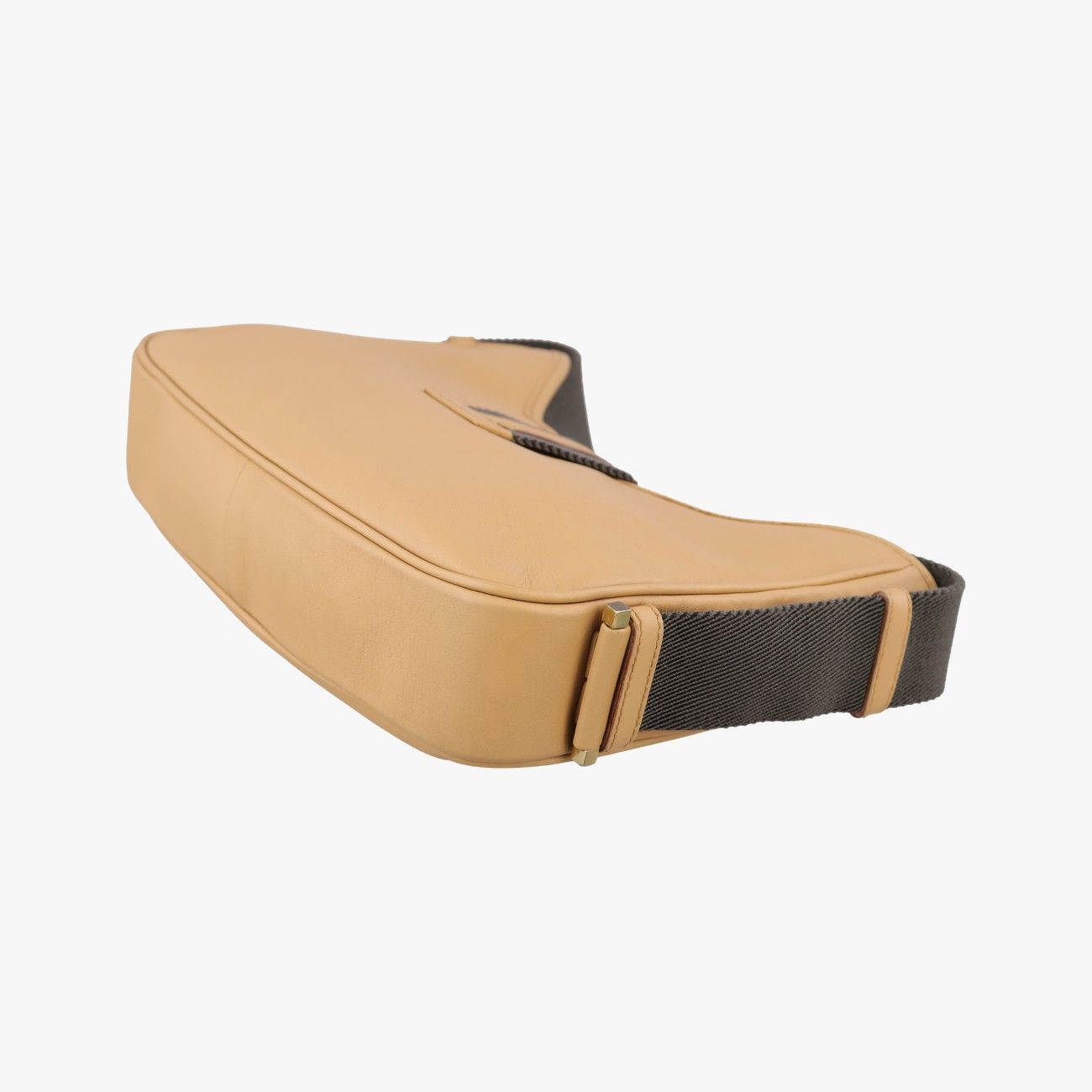 Gucci Perforated Jackie Camel Leather Handbag — view 6