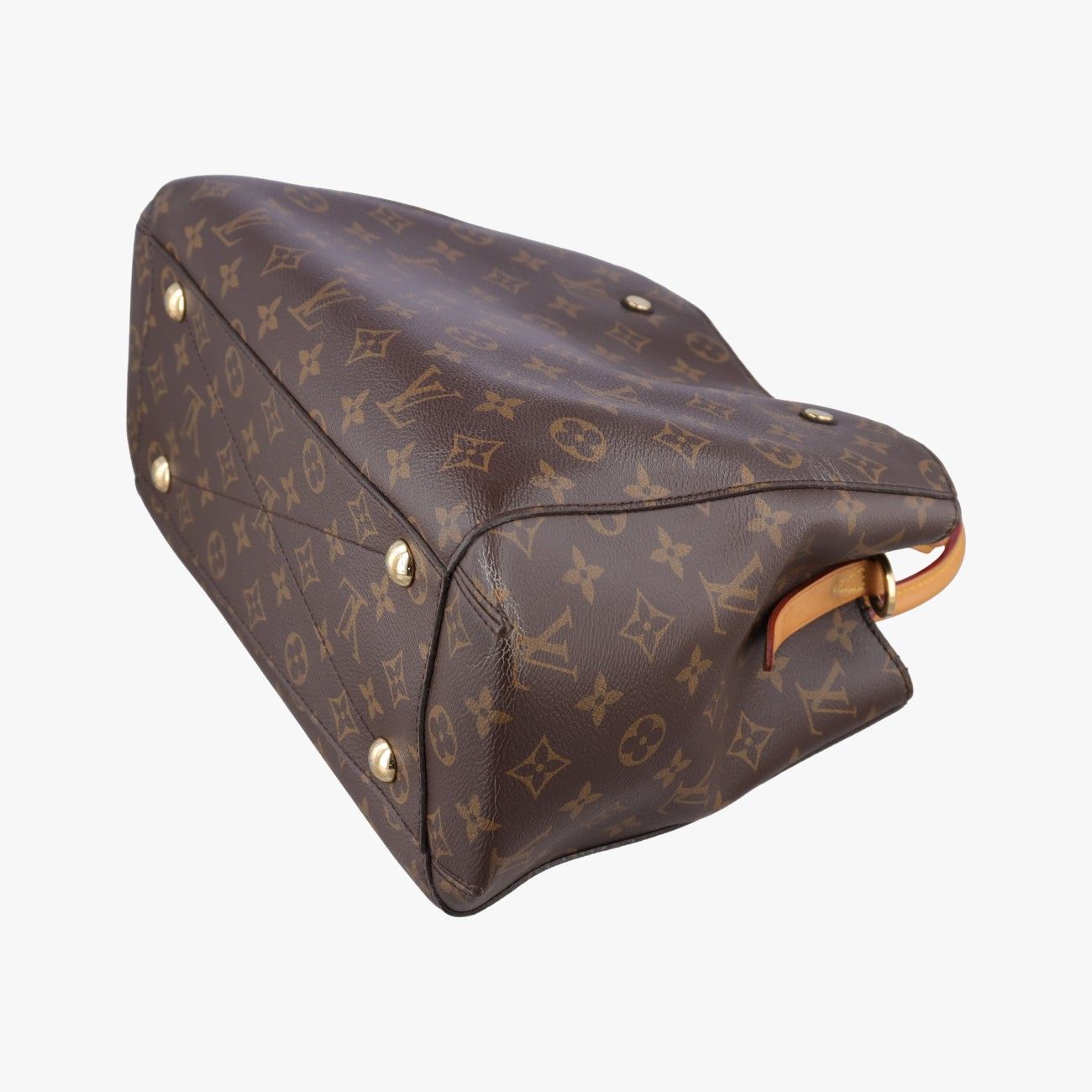 Louis Vuitton Montaigne MM Monogram Brown Canvas Messenger — view 6