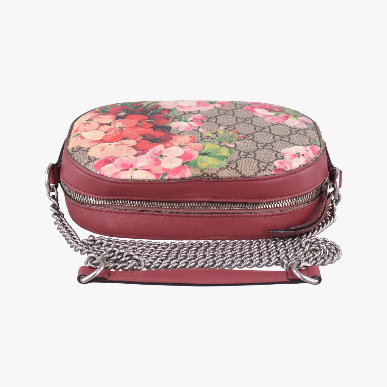 Gucci GG Supreme Blue Mus Multicolor Canvas Leather Messenger — view 8