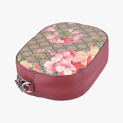 Gucci GG Supreme Blue Mus Multicolor Canvas Leather Messenger — view 7