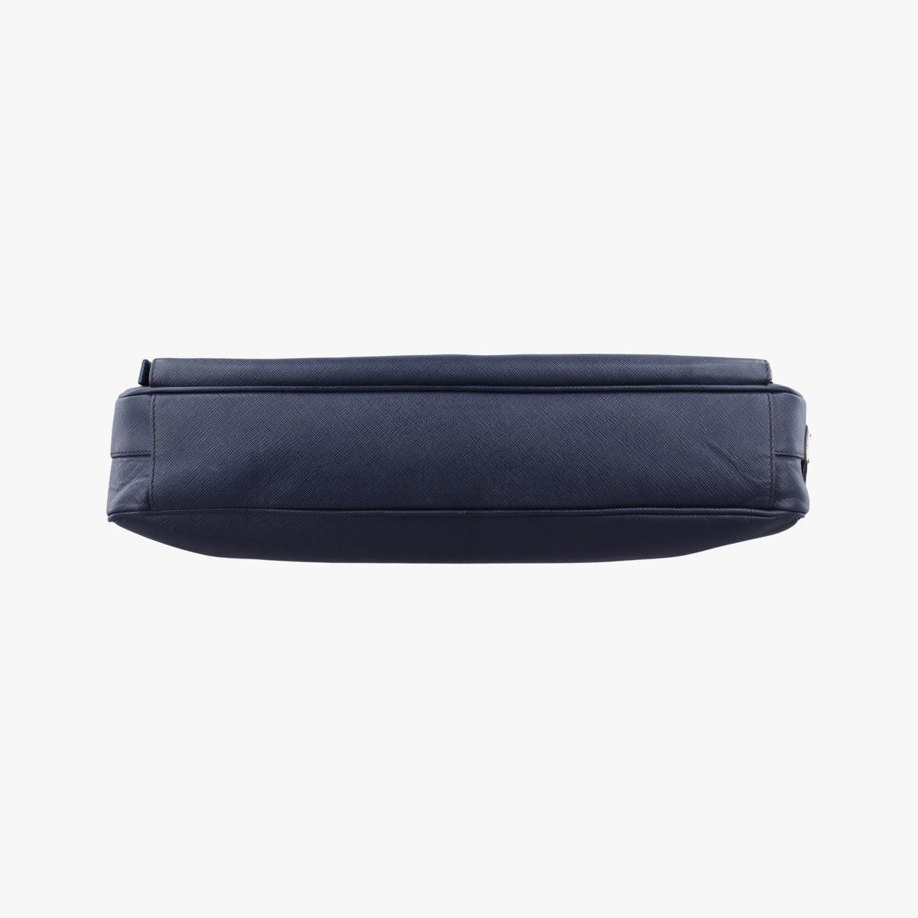 Prada Blue Black Saffiano Leather 164 7 Handbag — view 3