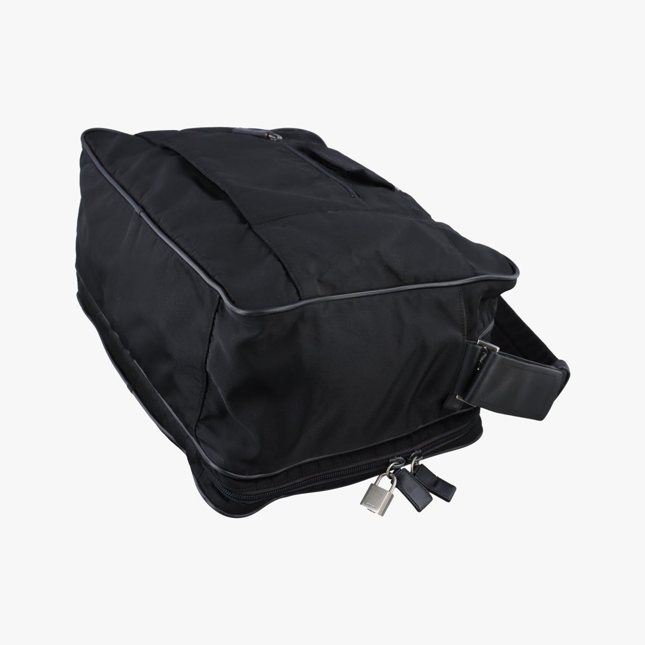 Prada Tessuto Black Nylon Messenger — view 4