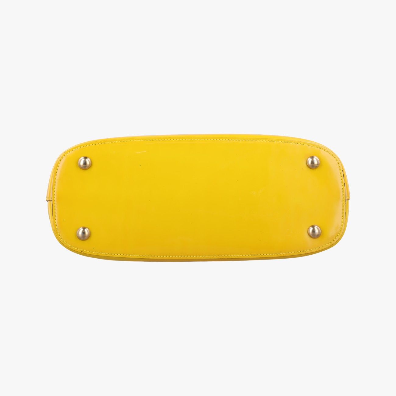 Gucci Bright Bit Yellow Patent Messenger — view 3