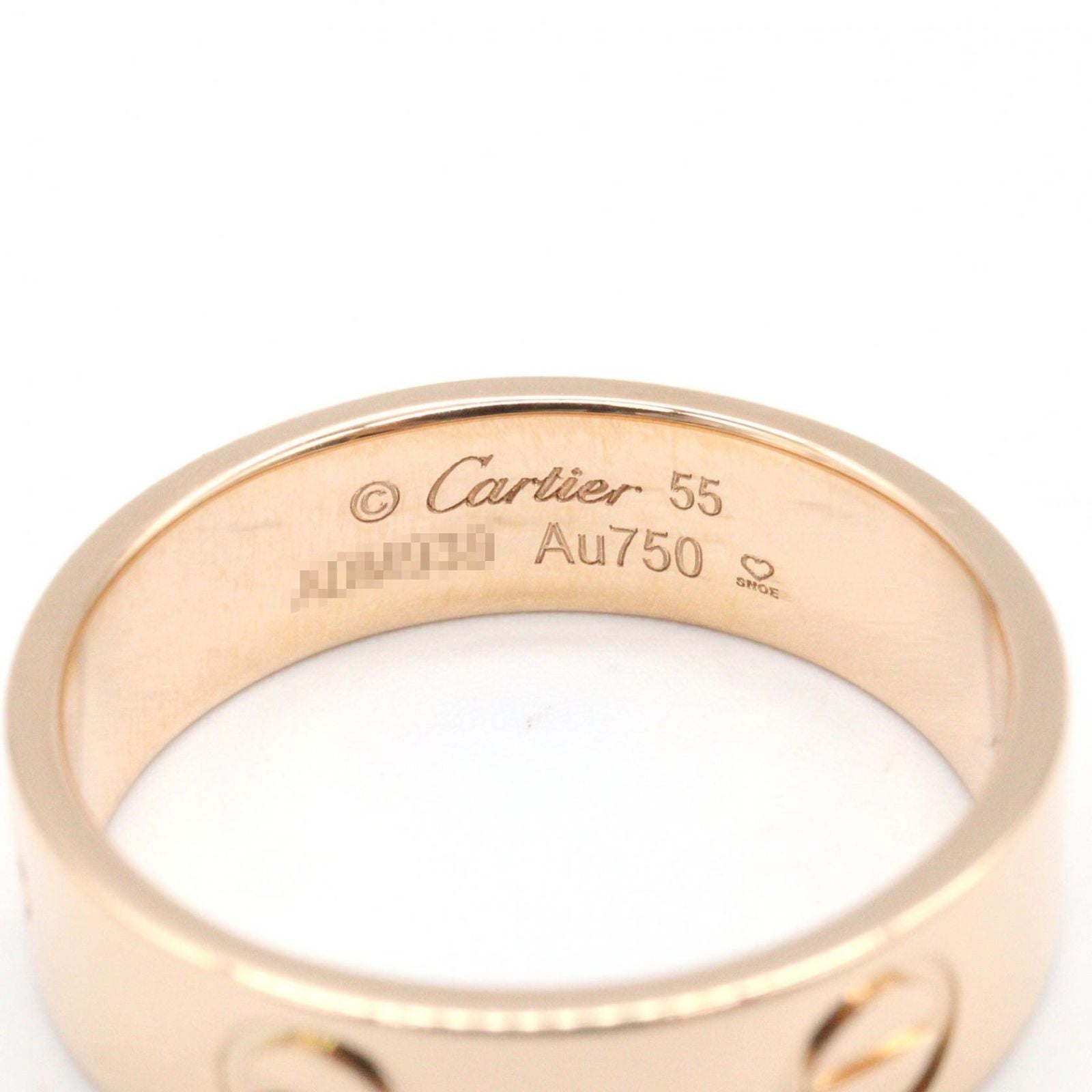 Cartier Ring Love 18k Pink Gold — view 3