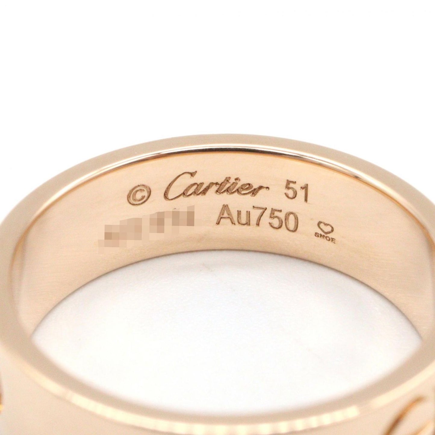 Cartier Ring Love 18k Pink Gold — view 3