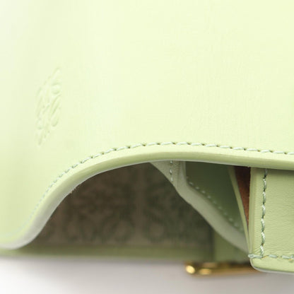 Loewe Shoulder Bag Gate Dual Mini Light Green Leather — view 6