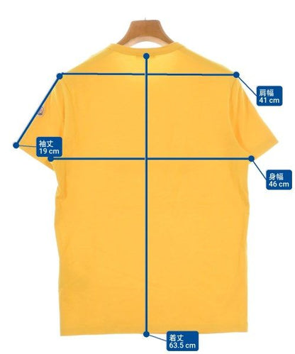Moncler T-Shirt Yellow — view 6