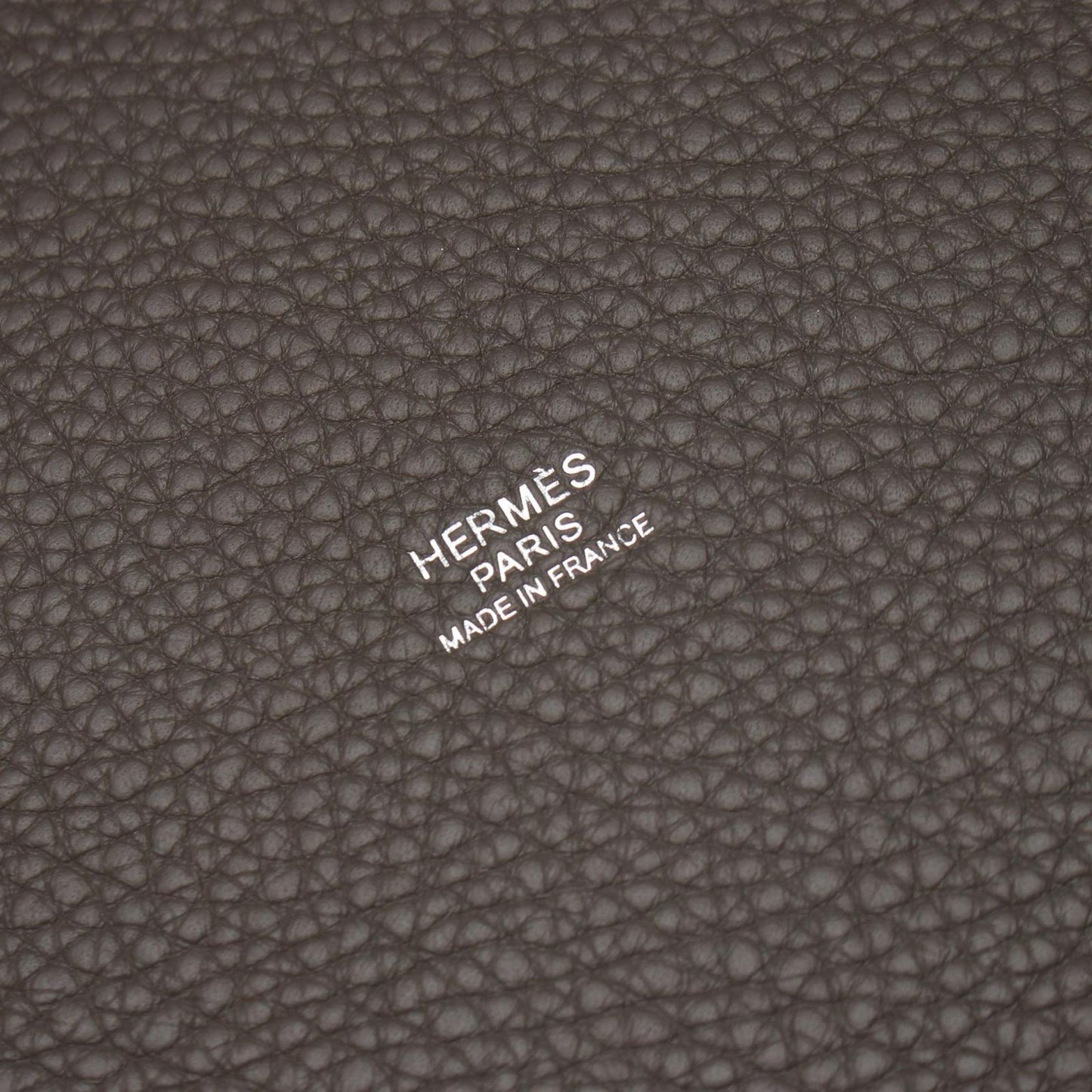 Hermes Handbag Picotin Lock MM Etain Leather — view 4