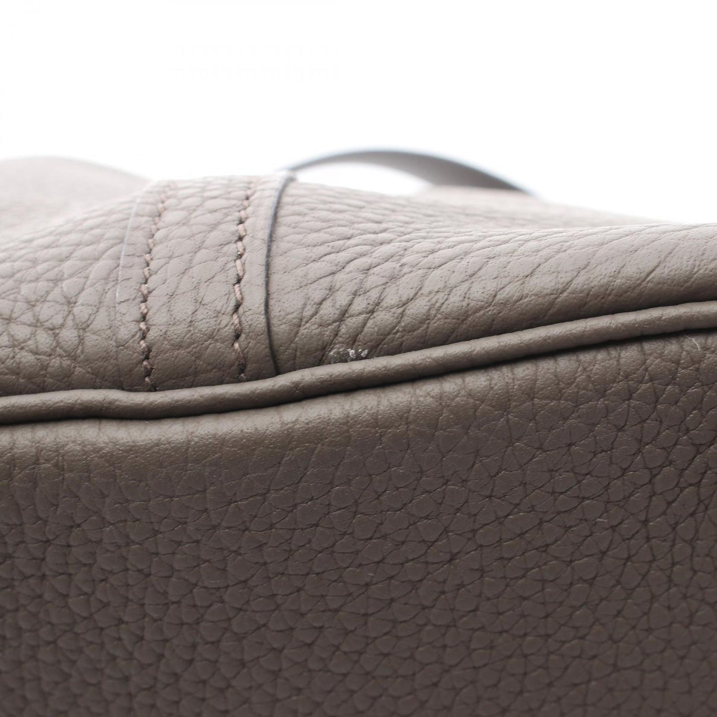 Hermes Handbag Picotin Lock MM Etain Leather — view 7