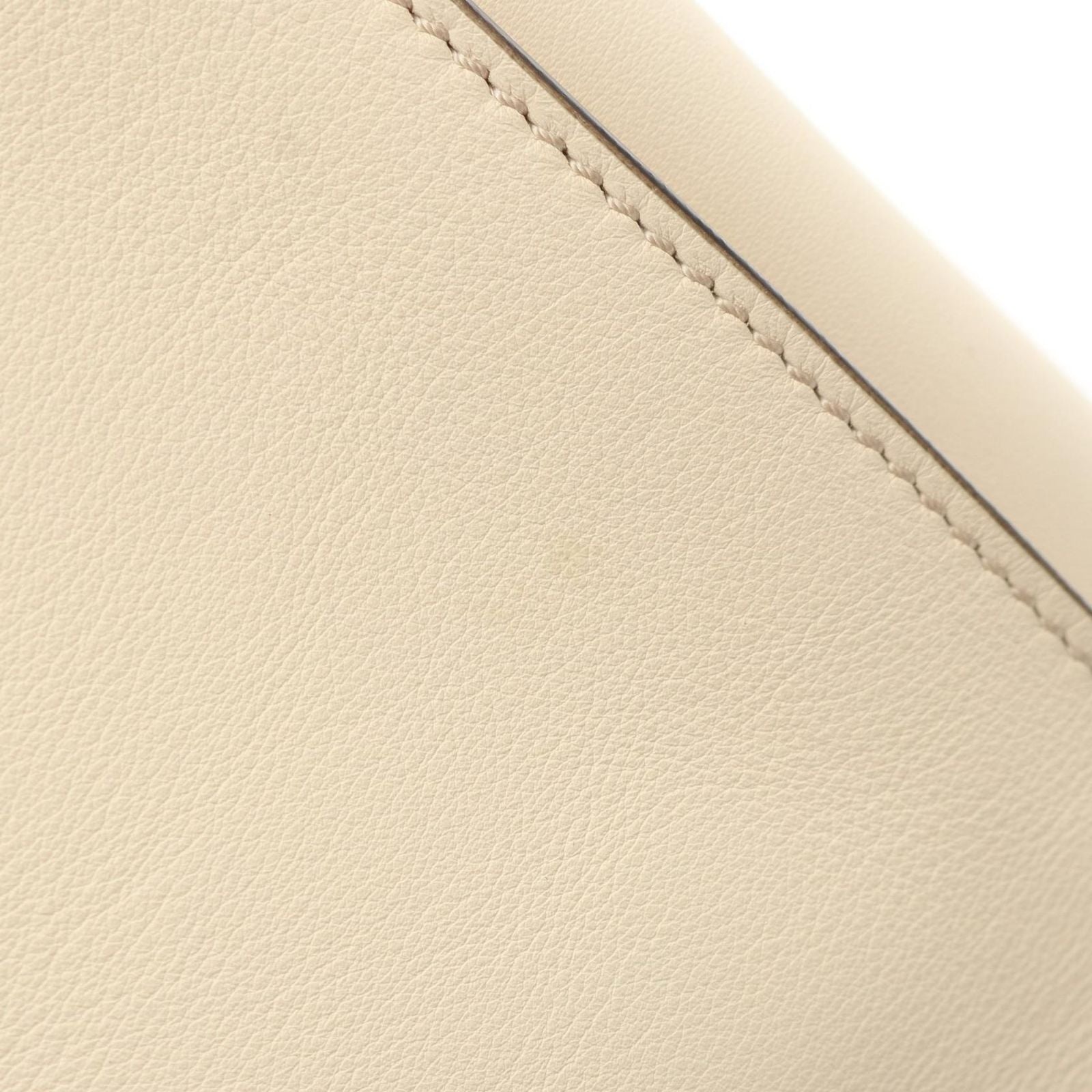 Fendi Handbag Peekaboo Regular Goods Mon Star Eye 2-Way Cream Black Leather — view 6