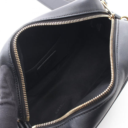 Fendi Shoulder Bag Cam Zucca Brown Black Canvas Leather — view 3