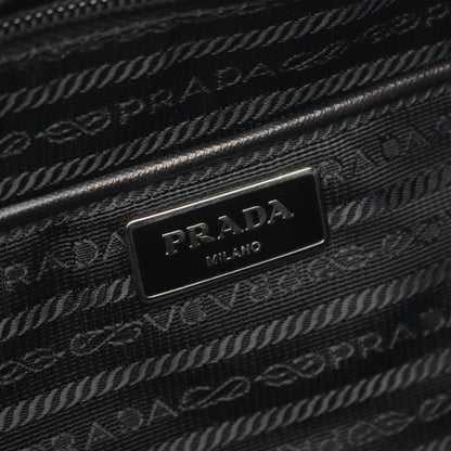 Prada Tote Tessutat Floral 2-Way Multi Nylon Saffiano Leather Triangle Logo — view 4