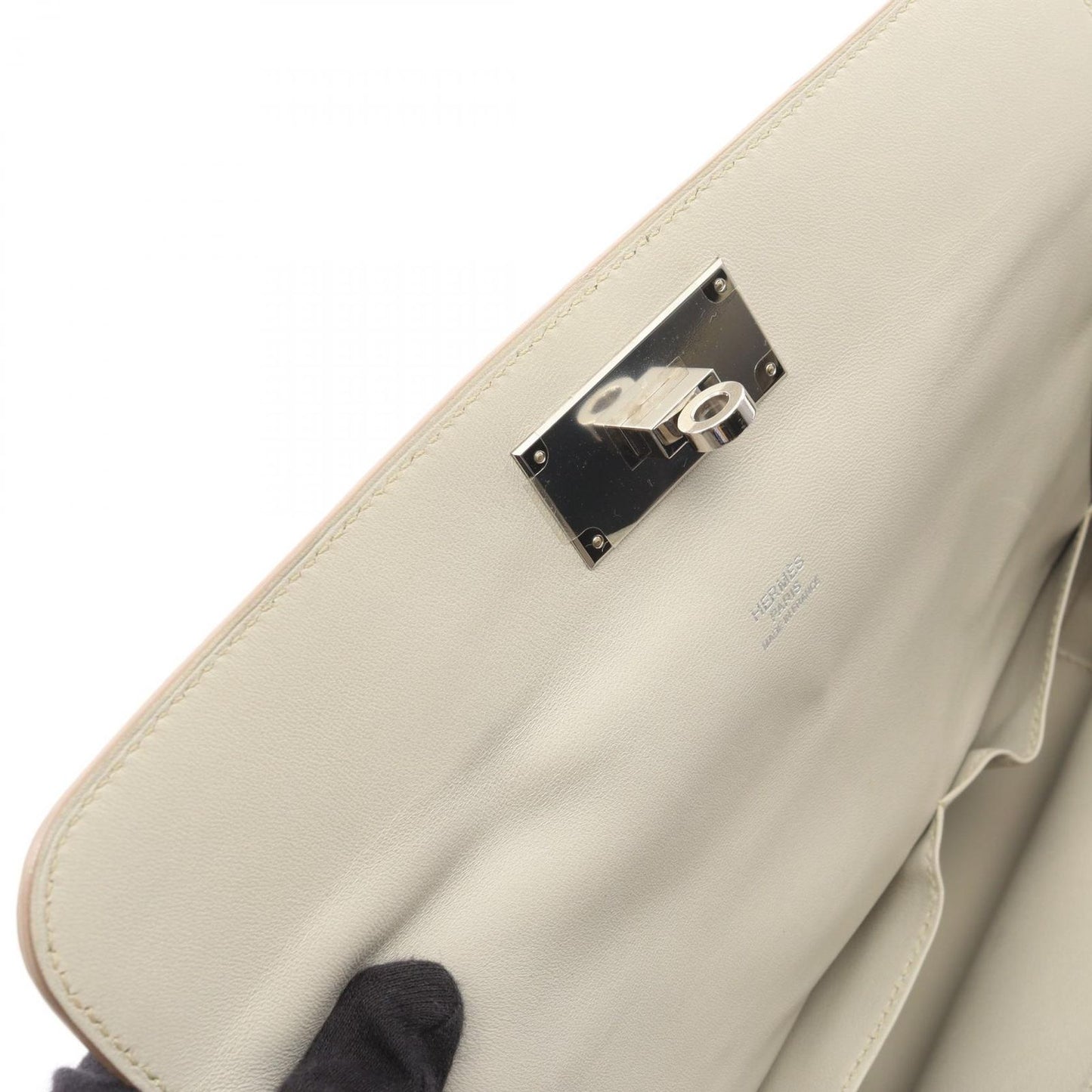 Hermes Handbag Tool Box 26 Beton 2-Way Leather — view 7