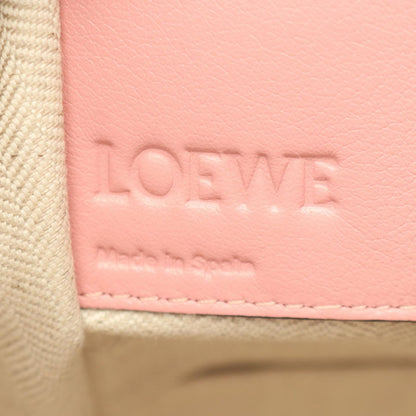 Loewe Handbag Hammock Small 2-Way Pink Brown Leather — view 4