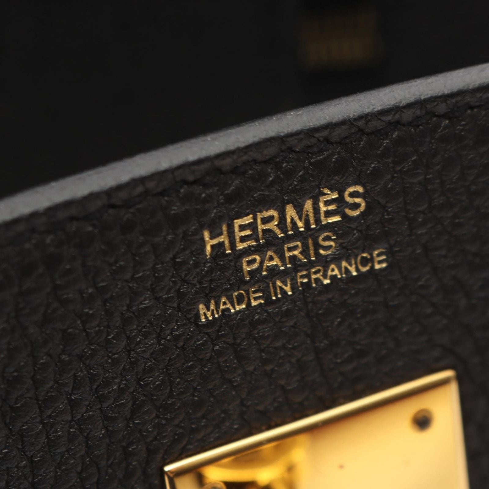Hermes Handbag Birkin 30 Black Leather — view 4