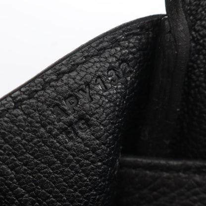 Hermes Handbag Birkin 30 Black Leather — view 5
