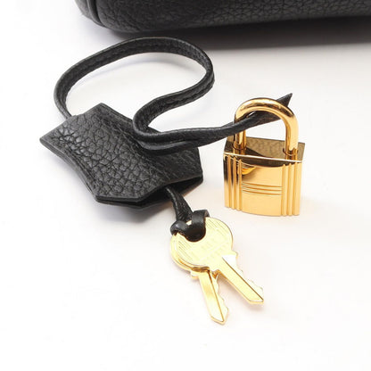 Hermes Handbag Birkin 30 Black Leather — view 6