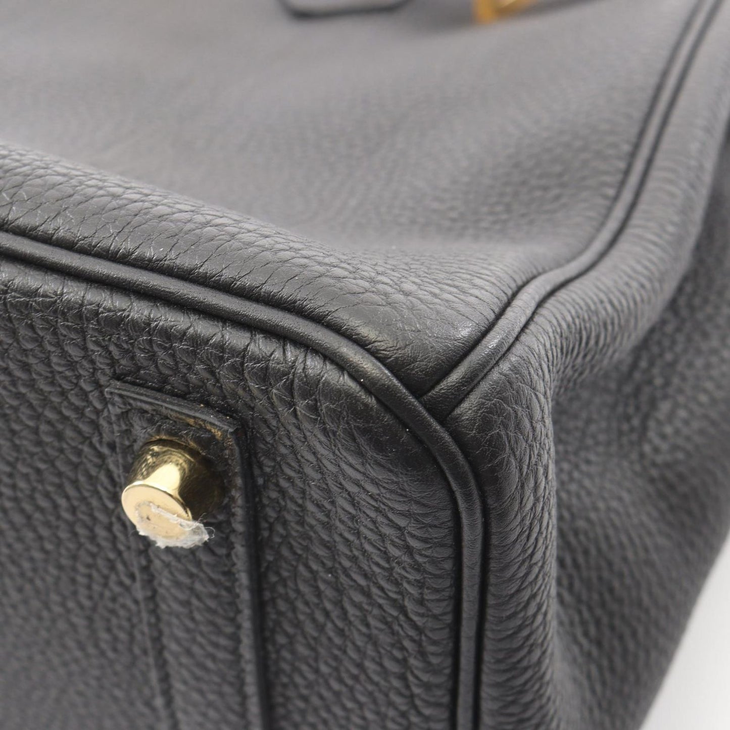 Hermes Handbag Birkin 30 Black Leather — view 7
