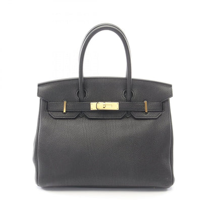 Hermes Handbag Birkin 30 Black Leather