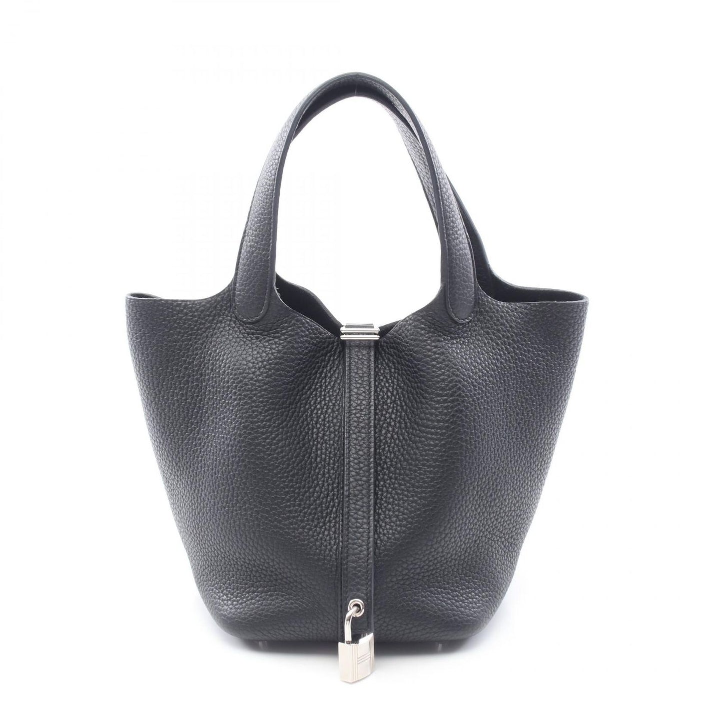 Hermes Handbag Picotin Lock PM Black Leather