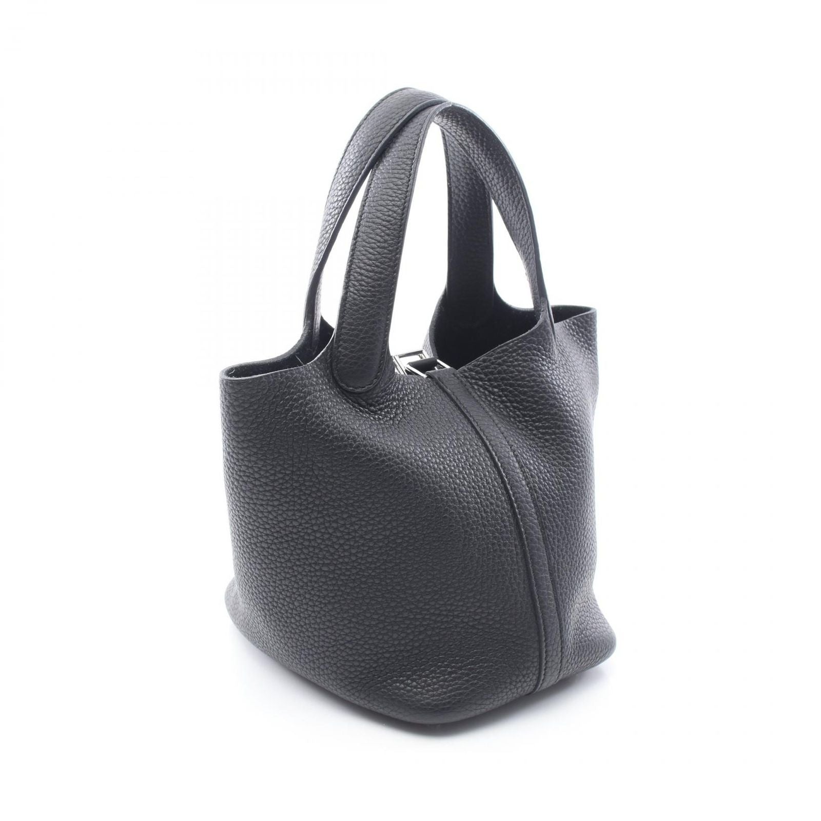 Hermes Handbag Picotin Lock PM Black Leather — view 2