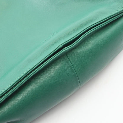 Loewe Shoulder Bag Flamenco 22 Tassel Green Blue Leather — view 6