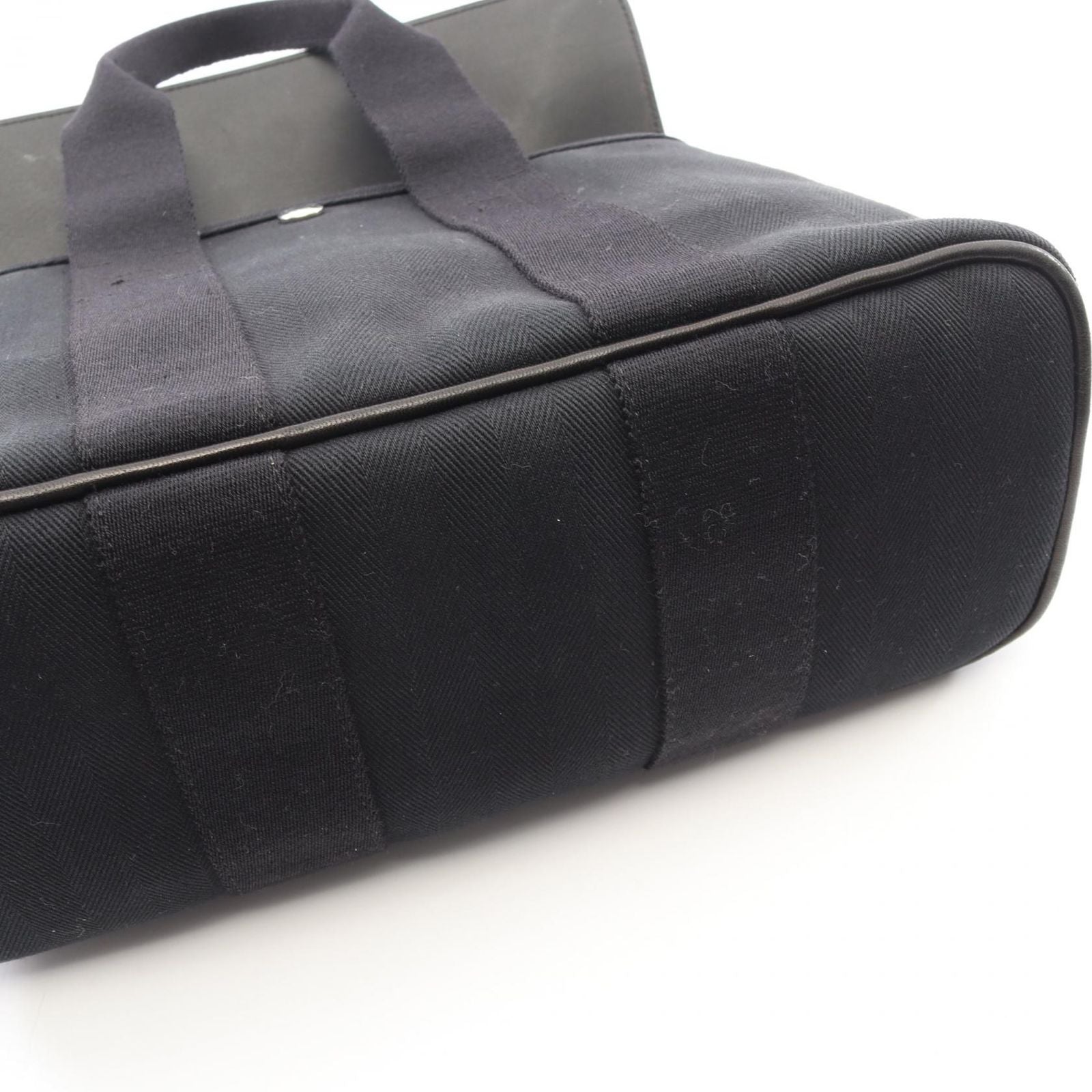 Hermes Handbag Valparaiso PM Black Leather — view 7