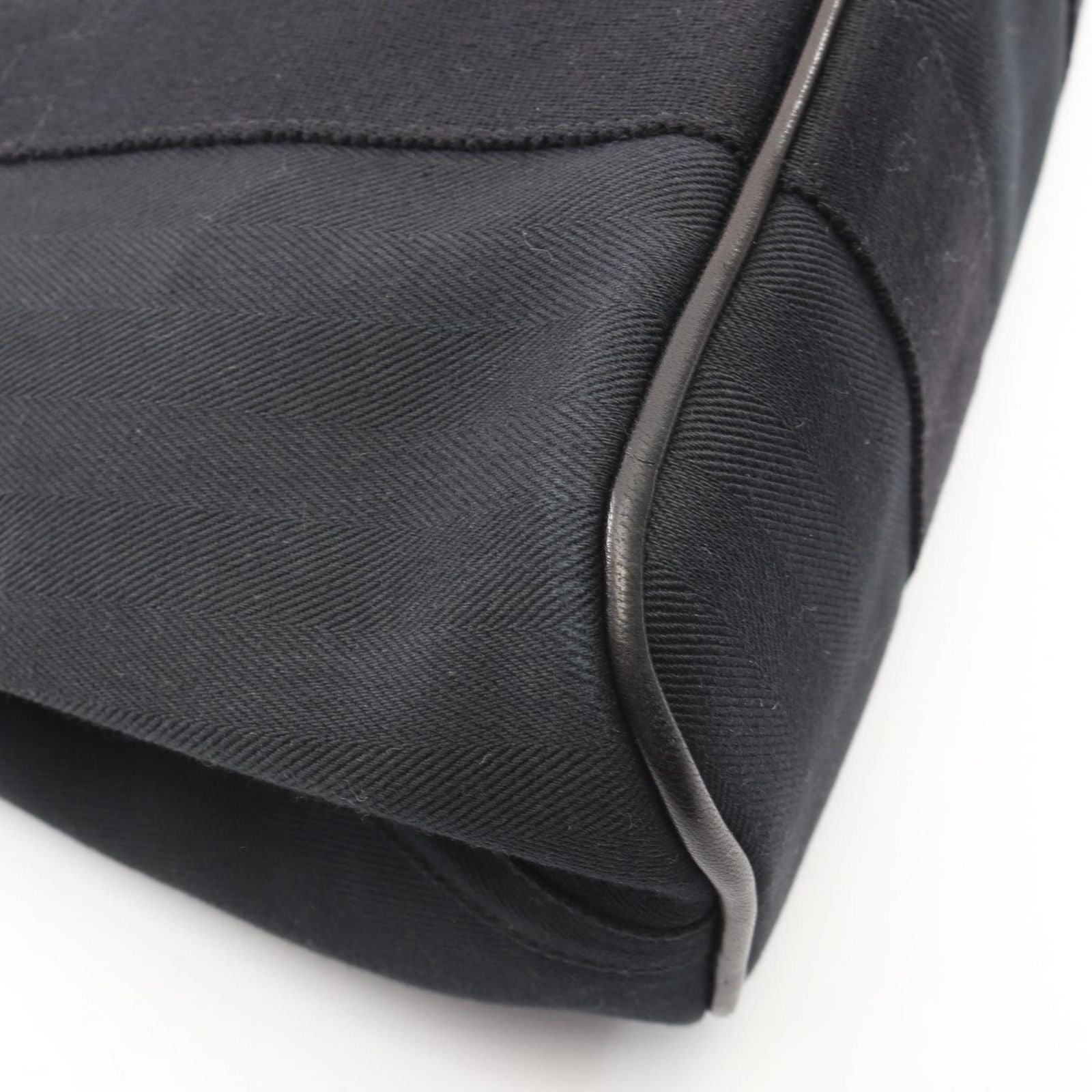 Hermes Handbag Valparaiso PM Black Leather — view 6