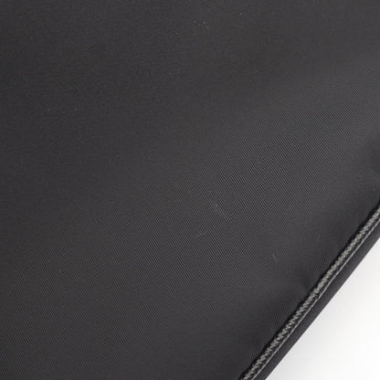 Prada Shoulder Bag Re-Nylon Black Nylon Saffiano Leather Triangle Logo — view 7