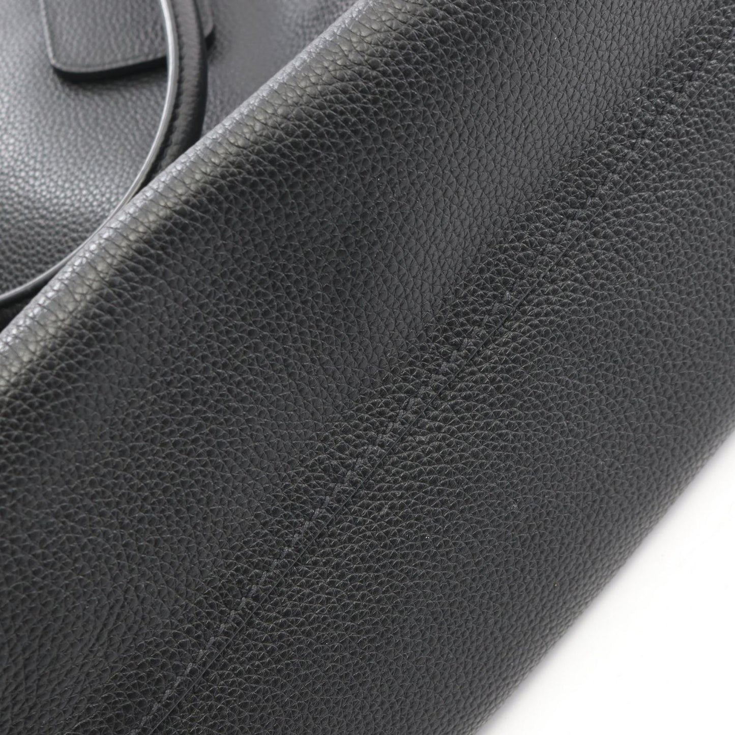 Prada Tote Vitello Phenix 2-Way Black Leather Phoenix — view 8
