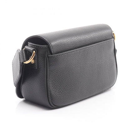 Versace Shoulder Bag Medusa Black Leather Flap — view 2