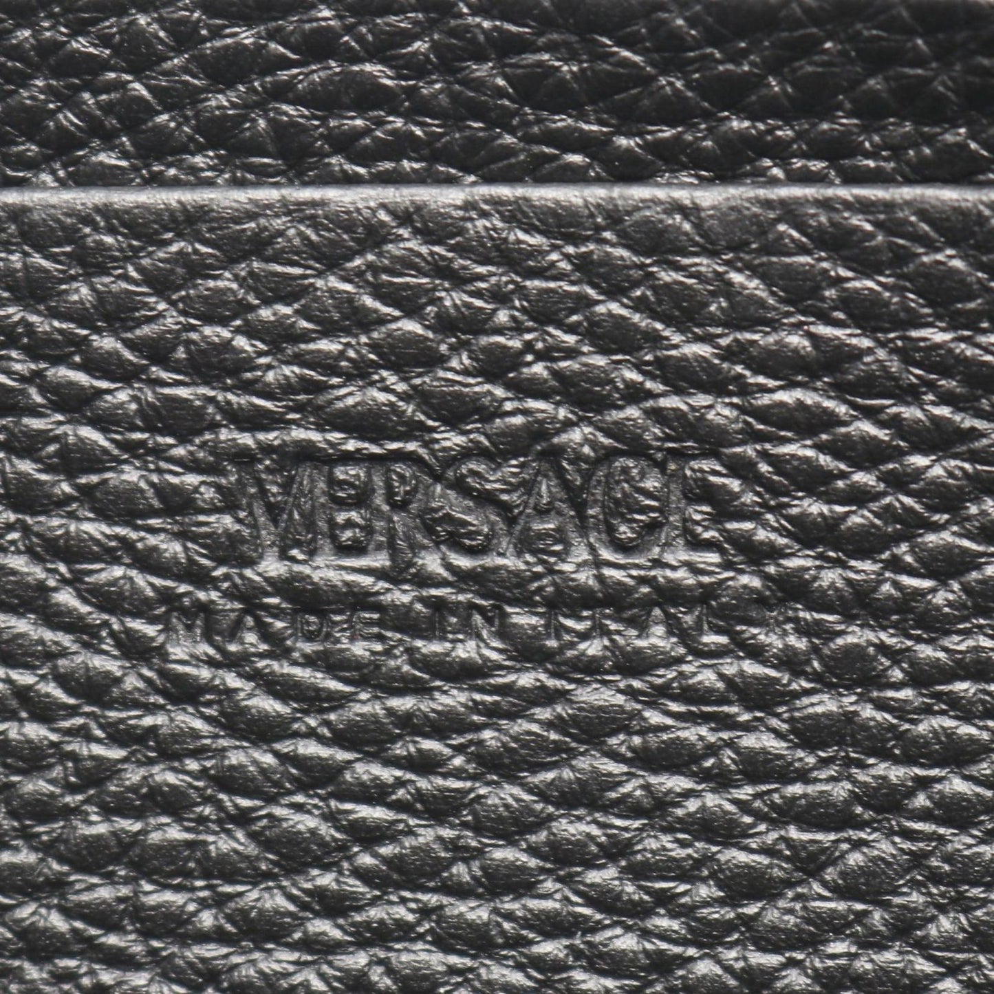 Versace Shoulder Bag Medusa Black Leather Flap — view 4