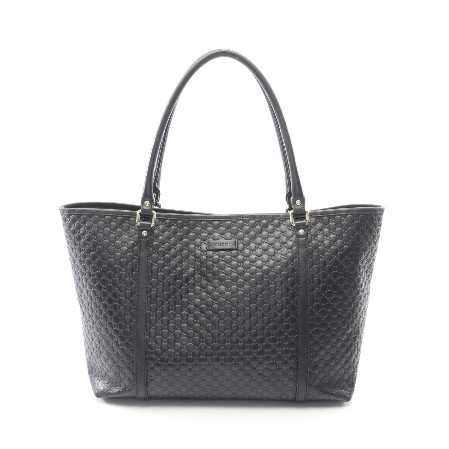 Gucci Tote Micro Guccissima Black Leather