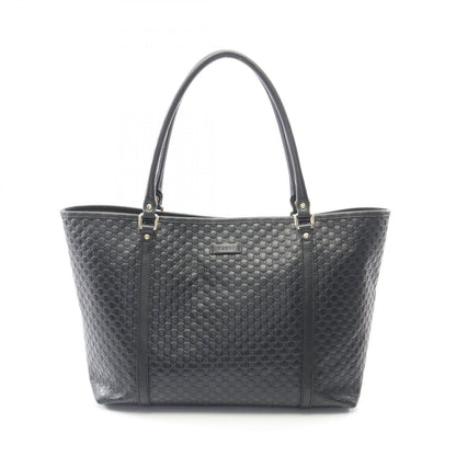 Gucci Tote Micro Guccissima Black Leather