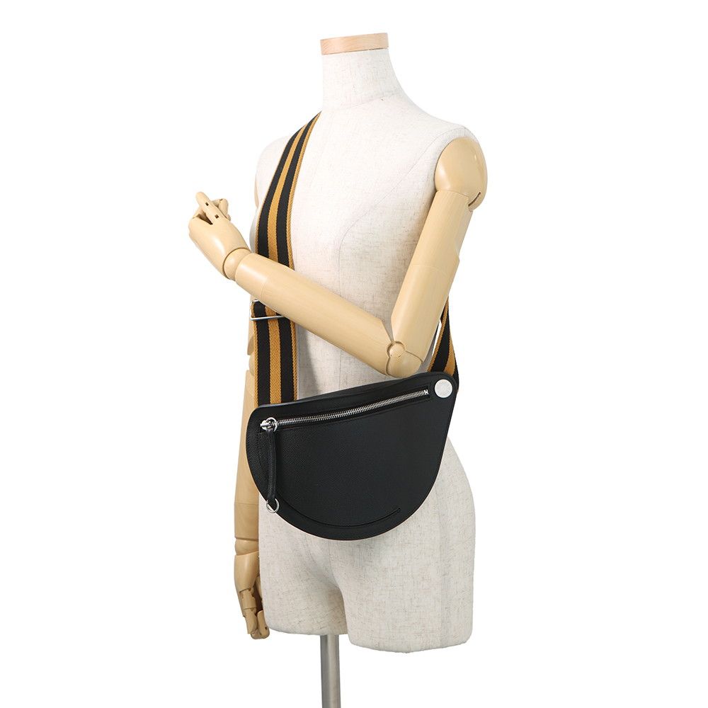Hermes Shoulder Bag Petit Cosplay Black Silver Epsom — view 4