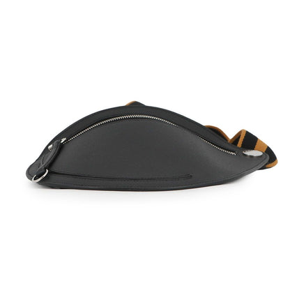 Hermes Shoulder Bag Petit Cosplay Black Silver Epsom — view 3