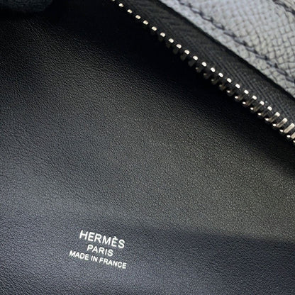Hermes Shoulder Bag Petit Cosplay Black Silver Epsom — view 8